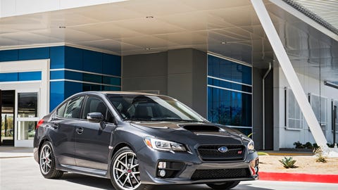 2017 Subaru WRX STI Front 2017 subaru wrx sti