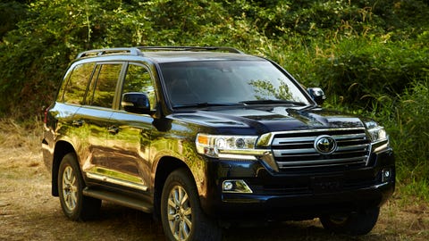 2017 Toyota Land Cruiser Front 2017 toyota land cruiser