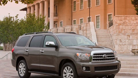 2017 Toyota Sequoia Front 2017 toyota sequoia
