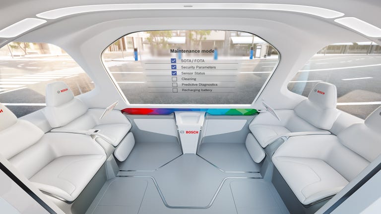 Navette a guida autonoma - Il modello Bosch