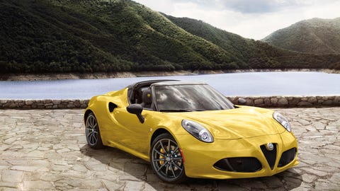 2018 Alfa Romeo 4C Front 2018 alfa romeo 4c