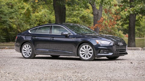 2018 Audi A5 Sportback front 2018 audi a5 sportback