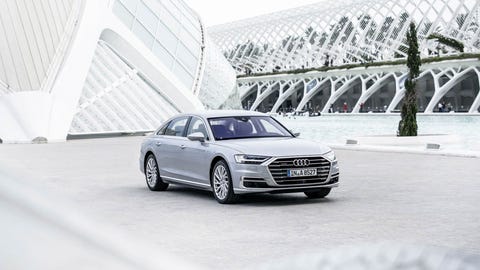 2018 Audi A8 Front 2018 audi a8