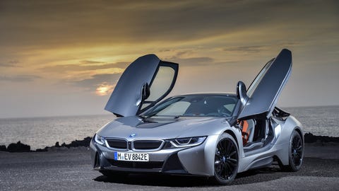 2018 BMW i8 Front 2018 bmw i8