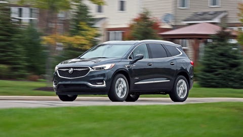 2018 Buick Enclave driving 2018 buick enclave