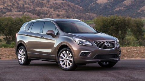 2018 Buick Envision Front 2018 buick envision