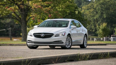 2018 Buick LaCrosse front 2018 buick lacrosse