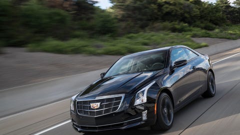 2018 Cadillac ATS Driving 2018 cadillac ats