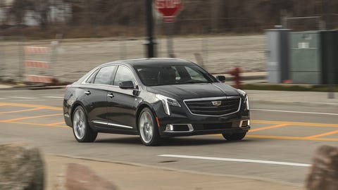 2018 Cadillac XTS driving 2018 cadillac xts