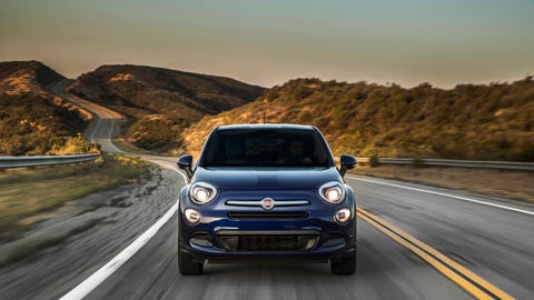2018 Fiat 500X Front 2018 fiat 500x