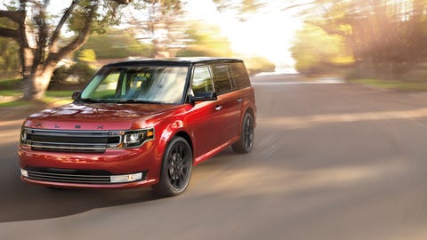 2018 Ford Flex Driving 2018 ford flex