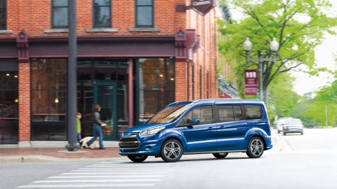 2018 Ford Transit Connect Driving 2018 ford transit connect