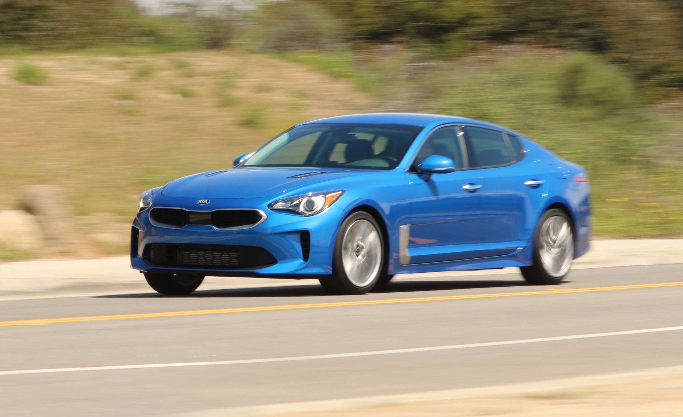 2018 kia stinger 2 0t rwd test the korean mustang news car and driver 2018 kia stinger 2 0t rwd test the