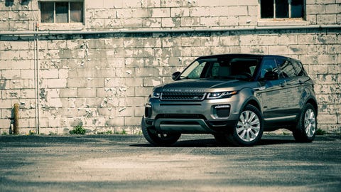 2017 Land Rover Range Rover Evoque front 2017 land rover range rover evoque