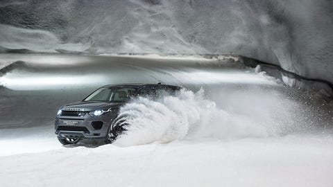 2018 Land Rover Discovery Sport Driving 2018 land rover discovery sport