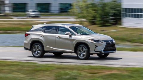 2018 Lexus RX driving 2018 lexus rx