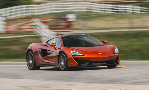 2018 McLaren 570GT Sport driving