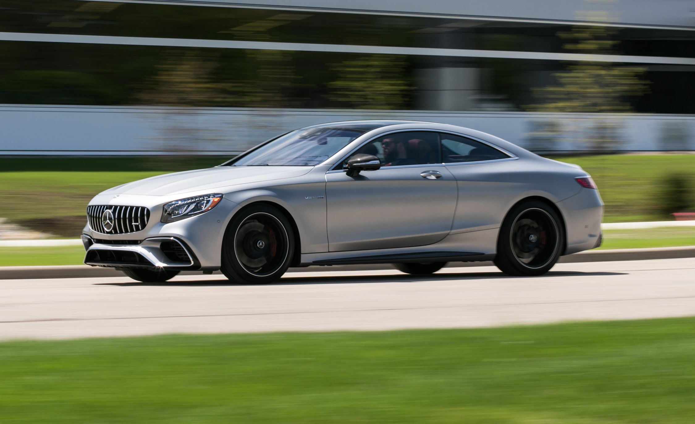 2018 Mercedes Amg S63 Coupe Test Grand Touring Review Car And Driver