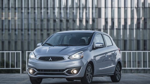 2018 Mitsubishi Mirage Front 2018 mitsubishi mirage