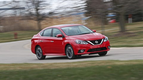 2018 Nissan Sentra driving 2018 nissan sentra