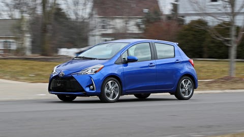 2018 Toyota Yaris Driving 2018 toyota yaris