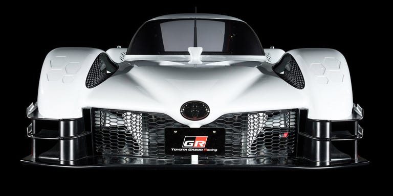 Toyota Hypercardilihat dari sisi depan.