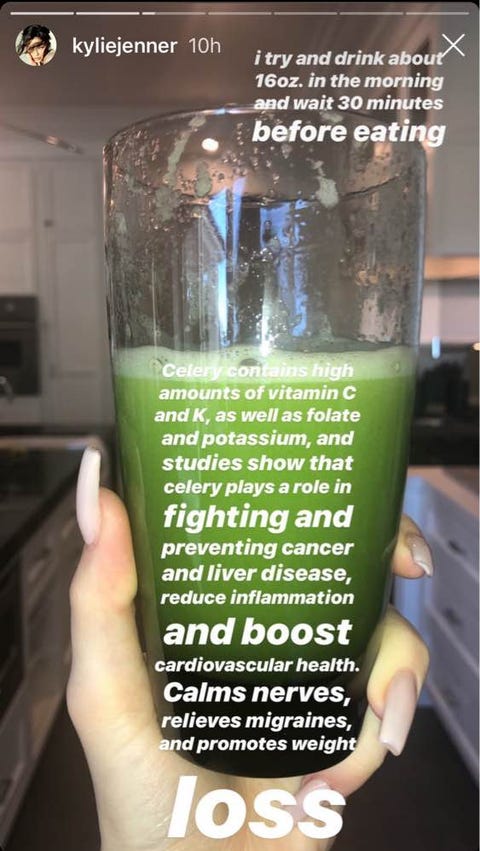 Kylie Jenner Posts Her Breakfast Routine On Instagram What Kylie