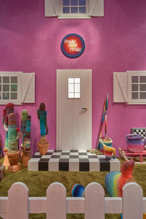 Missoni Home Made Fairytale Rooms Out Of Crochet Missoni Home Milan Design Week