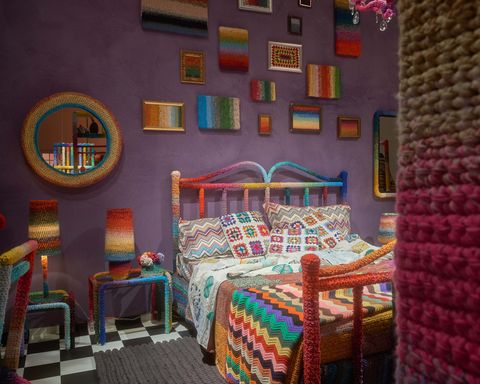 Missoni Home Made Fairytale Rooms Out Of Crochet Missoni Home Milan Design Week