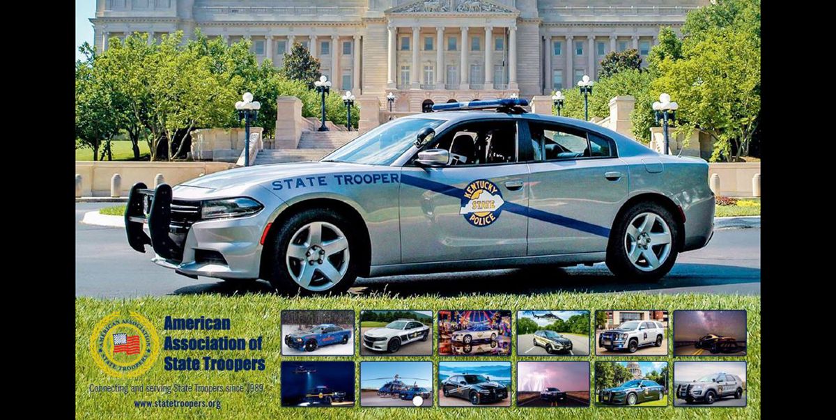2019 U S State Trooper Pinup Calendar Hottest Cop Cars