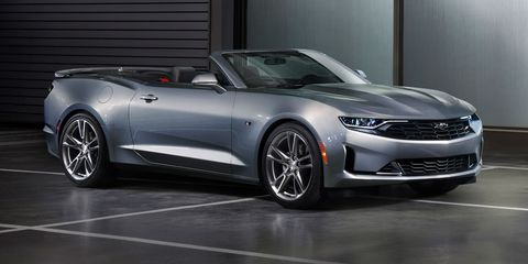 2019 chevrolet camaro ss coupe and convertible