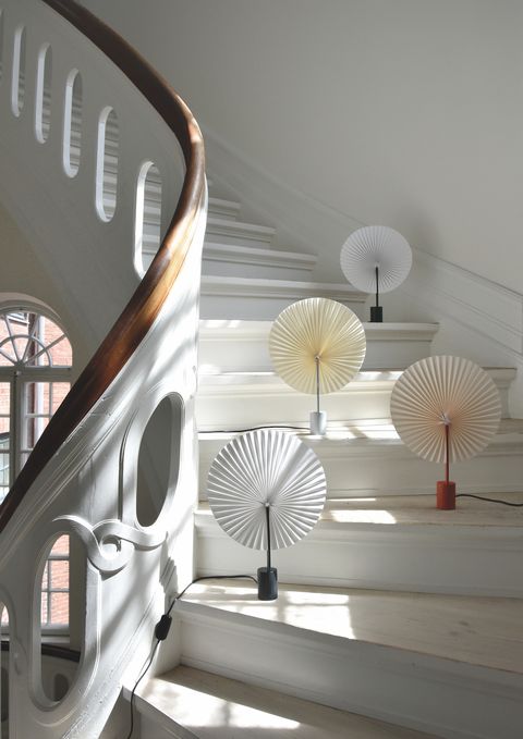 White, Stairs, Interior design, Architecture, Ceiling, Room, Design, House, Material property, Home, 