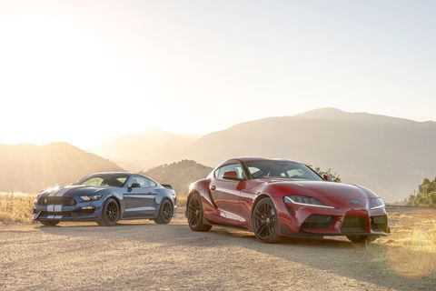 2020 Toyota Gr Supra Vs 2019 Ford Mustang Shelby Gt350
