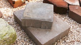 rots, puin, beton, keien, kasseien, kalksteen, gesteente, Cement, Baksteen, 