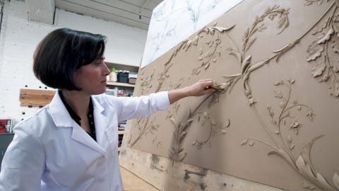 Inside The Intricate Process Of Decorative Plaster