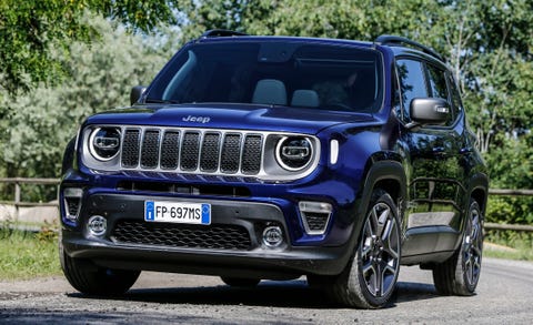 2019 Jeep Renegade Shows Its Face News Car And Driver Car And Driver Jeep S Smallest Entry The Renegade