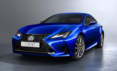2019 lexus rc front exterior