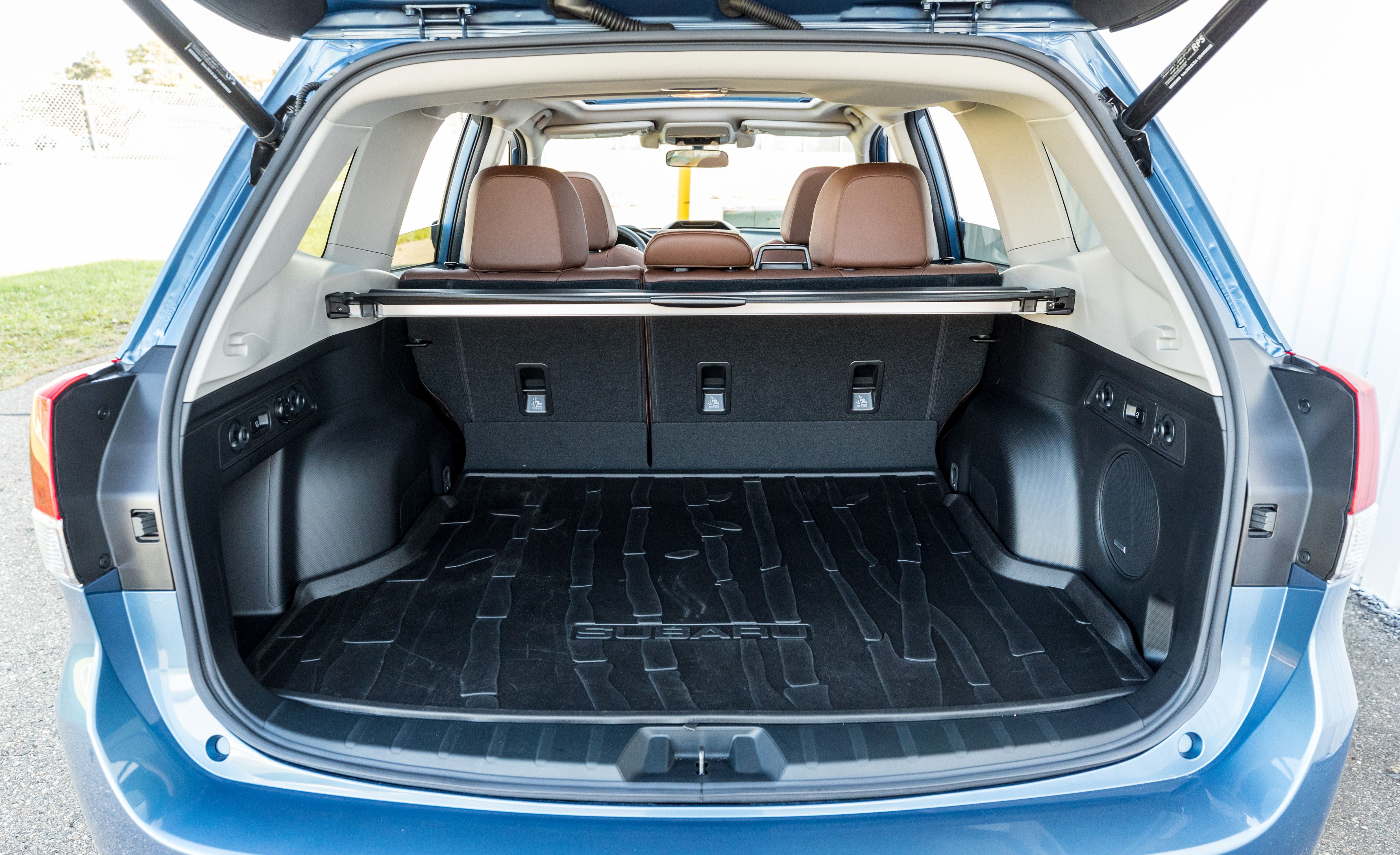 Suv Cargo Space Comparison Chart