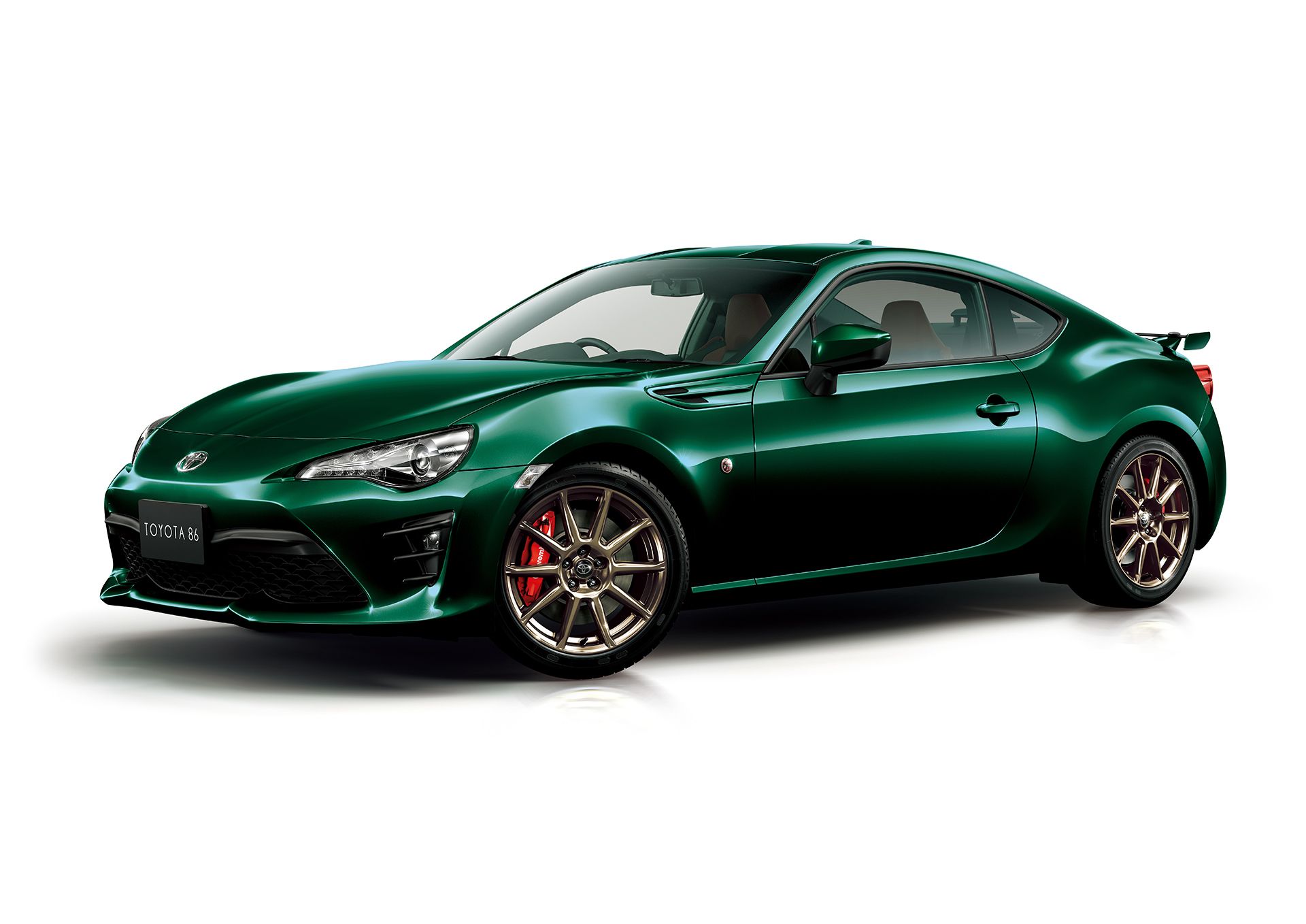 Toyota 86 Special Edition In British Green For Japan