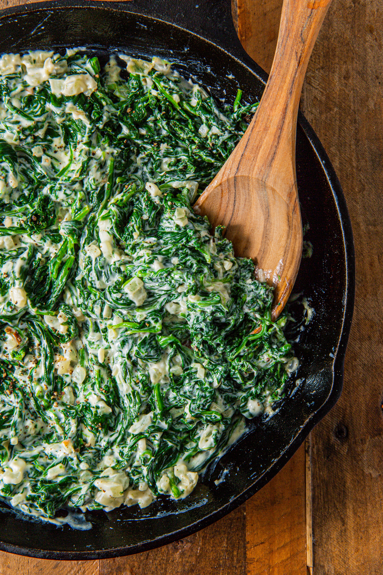 how to cook fresh spinach