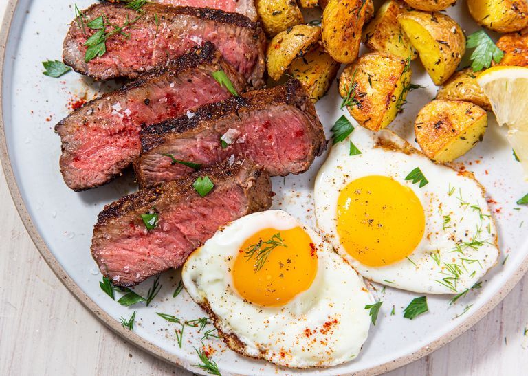 Best Steak & Eggs Recipe - How To Make Steak & Eggs