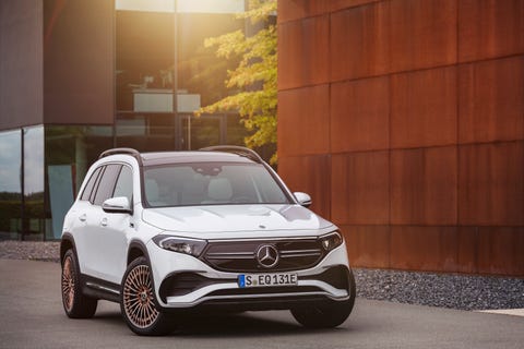 mercedes benz eqb in white