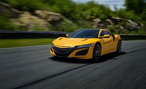 2020 acura nsx driving