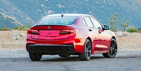 2020 acura tlx pmc edition rear