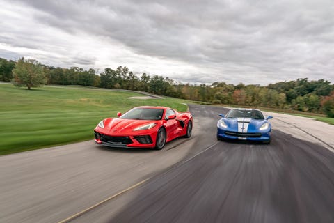 Chevy Corvette C8 Vs C7 Track Battle