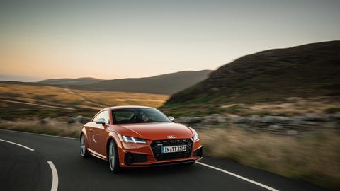 2020 Audi TTS front 2020 audi tts front