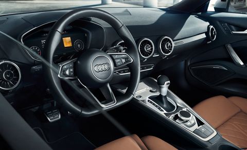 Intérieur du coupé Audi TTS 2022