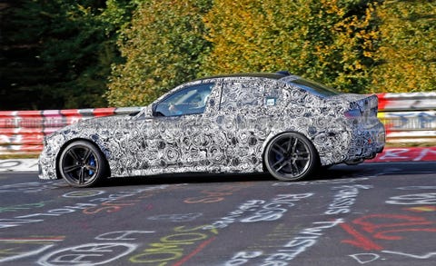 2020 Bmw M3 Spied Next Gen Supersedan Looks Lean And Mean