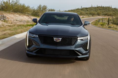 the 2020 cadillac ct4 v provides clean looks and proper sport sedan proportions to enjoy looking at and driving
