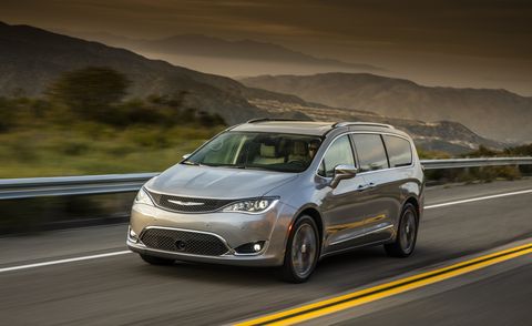 driving a 2020 chrysler pacifica